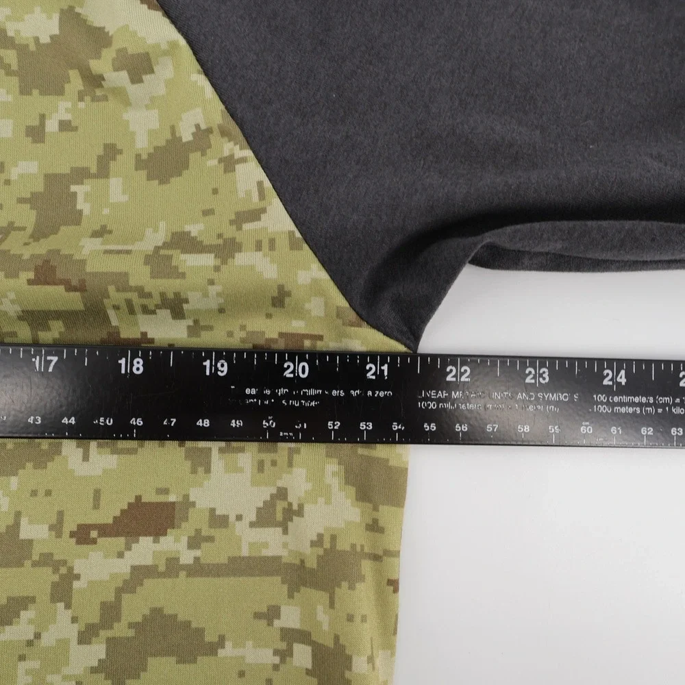 Nike New Orleans Saints Salute to Service Camo‎ 3/4 Sleeve Shirt Mens Large